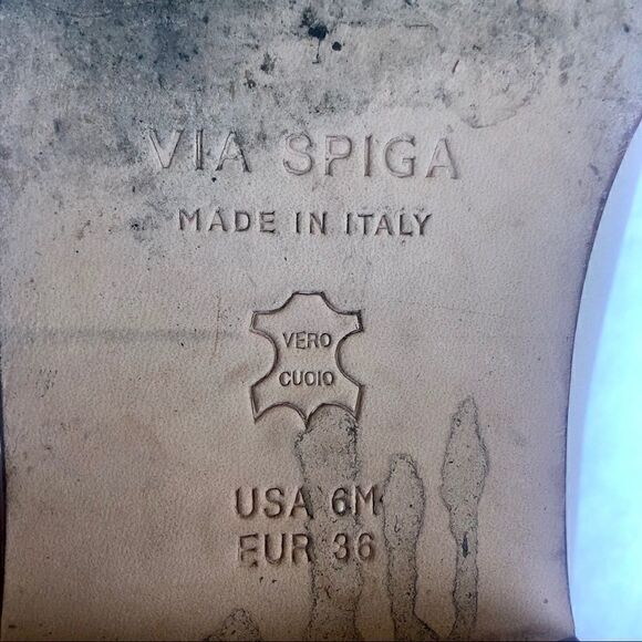 VIA SPIGA PALOMA SLIP ON FLAT SZ 6 EUC - Picture 16 of 16